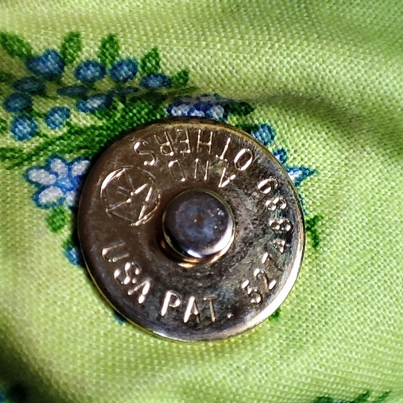 Vera Bradley Citrus Lime Elephant Floral Quilted Tote Handbag Purse FLAW STAINS - Picture 12 of 15